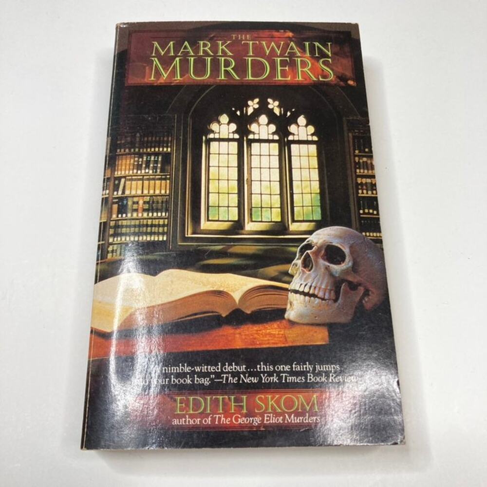 The Mark Twain Murders by Edith Skom Book